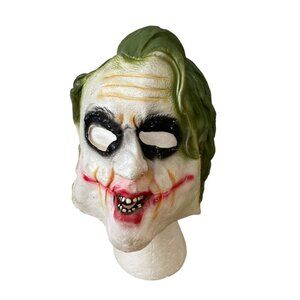 Rubies The Dark Knight Heath Ledger Joker Halloween Mask w Elastic Strap Batman